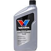 Valvoline Power Steering Fluid, Maintains Performance &amp; Condition, Prevents Squealing, Inhibits Wear &amp; Oxidation, Meets GM 1050017, Chrysler 5931 &amp; Ford M2C195-A, 32oz