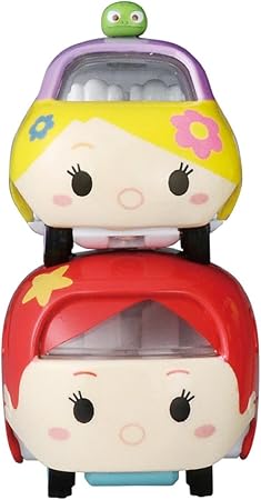 Amazon トミカ ディズニーモータース ツムツム アリエル ツム ミニカー ダイキャストカー おもちゃ