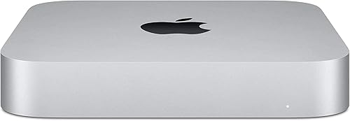 Apple 2020 Mac Mini with Apple M1 Chip, 8GB RAM, 256GB SSD Storage - Silver (Renewed)
