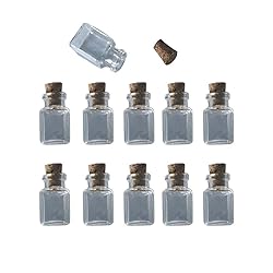 Mini Glass Bottles Rectangle Transparent Bottles