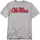 University of Mississippi Official Stacked Unisex Adult T Shirt