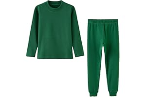 ENFANTS CHÉRIS Toddler Thermal Underwear Set Girls Boys Long Johns Kids Pajamas Pjs, 3-7 Years