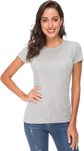 amazon women's short sleeve tops