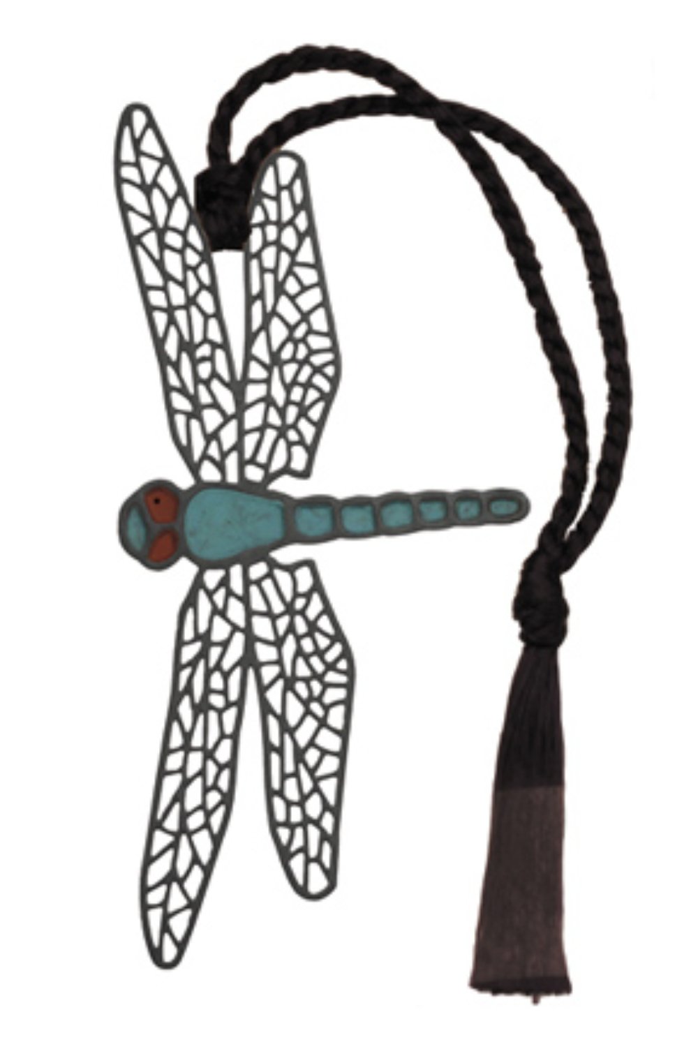 David Howell & Company Tiffany Dragonfly Metal Bookmark