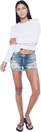 kancan denim shorts