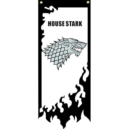 Amazon Com Mccoco Game Of Thrones Flags Banner 2x5ft 60x150cm