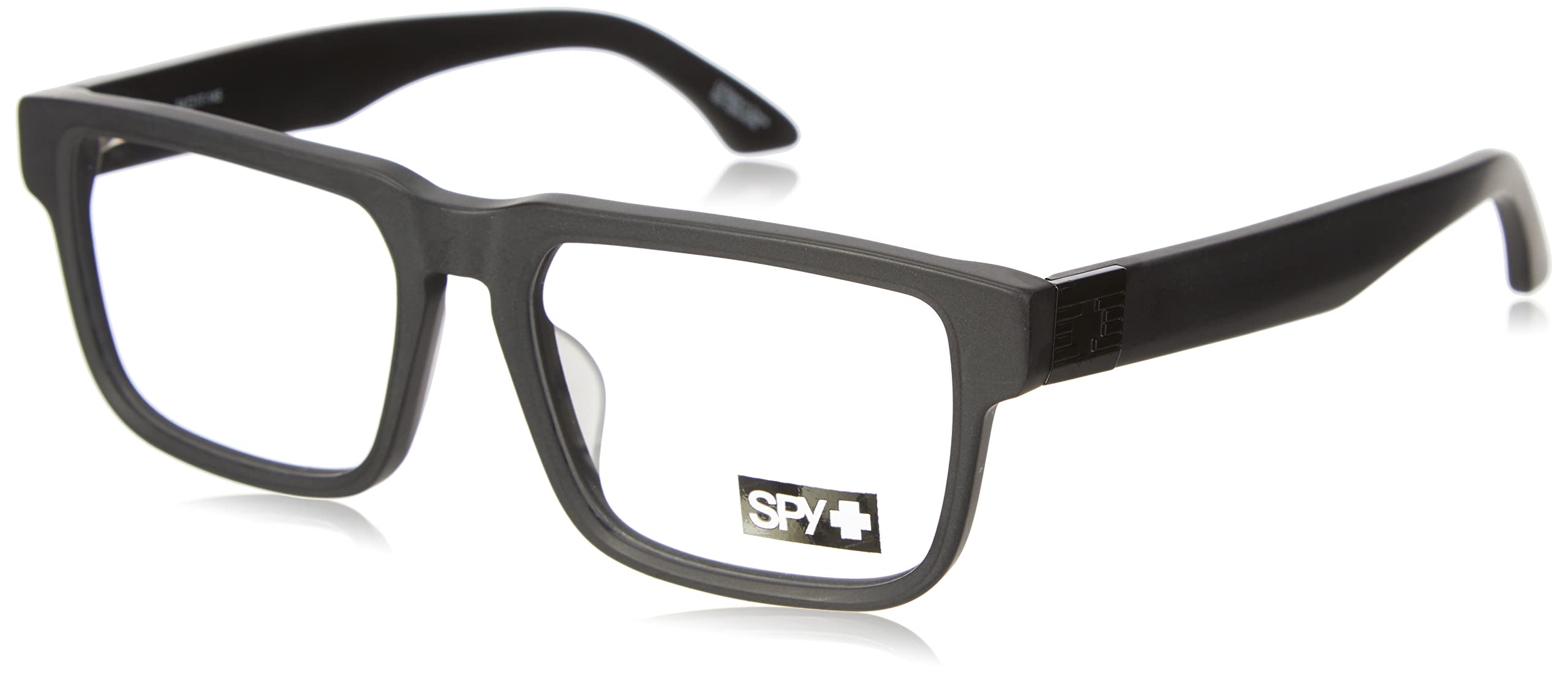 Spy Helm Optical 54 Glasses, Matte Black, Unisex Adult