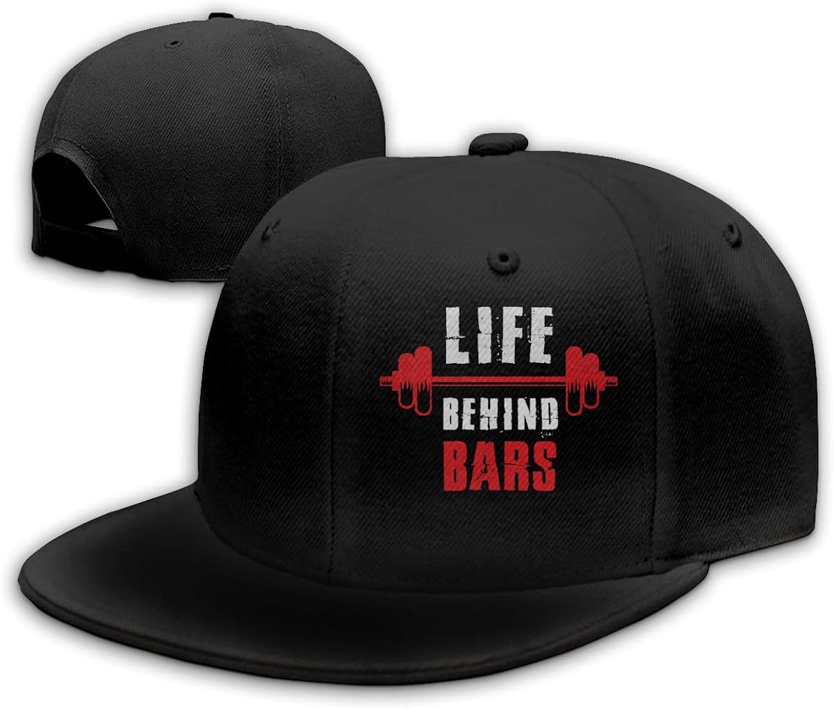 Life Behind Bars Baseball Cap Hip Hop Cap for Men & Women for Street Beach Surf Skate Trucker