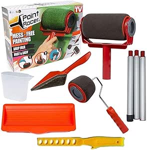 XXIFXT Rodillos de Pintura, 9 Pieza Kit de Rodillo de Pintura con