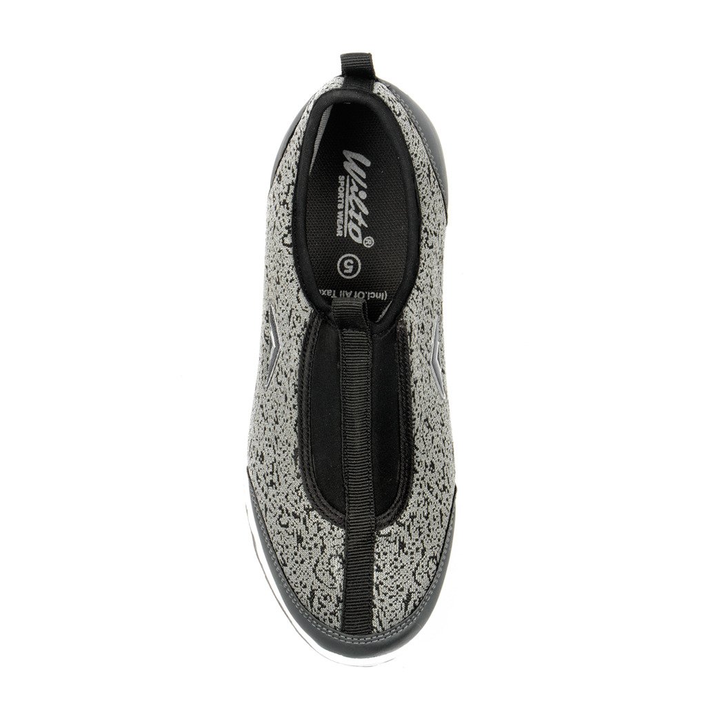 asian shoes riya-01 dark grey ladies sports shoes