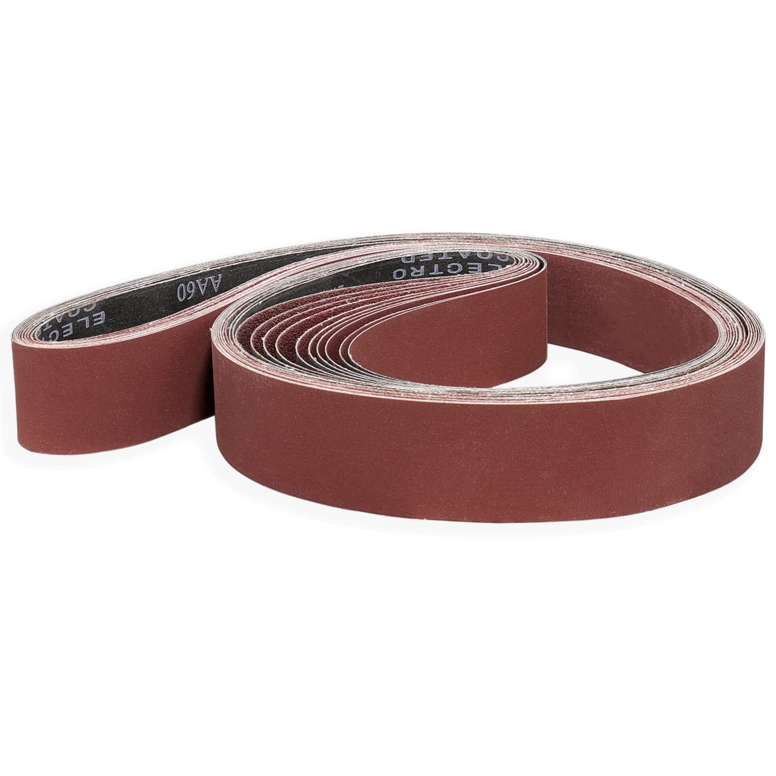 Sruhrak Sanding Belt 50 x 2000mm,10 Pcs Sanding Belts 2X 60/80/120/240/400 Assorted Grits for Belt Sander,Best for Wood,Metal and Paint