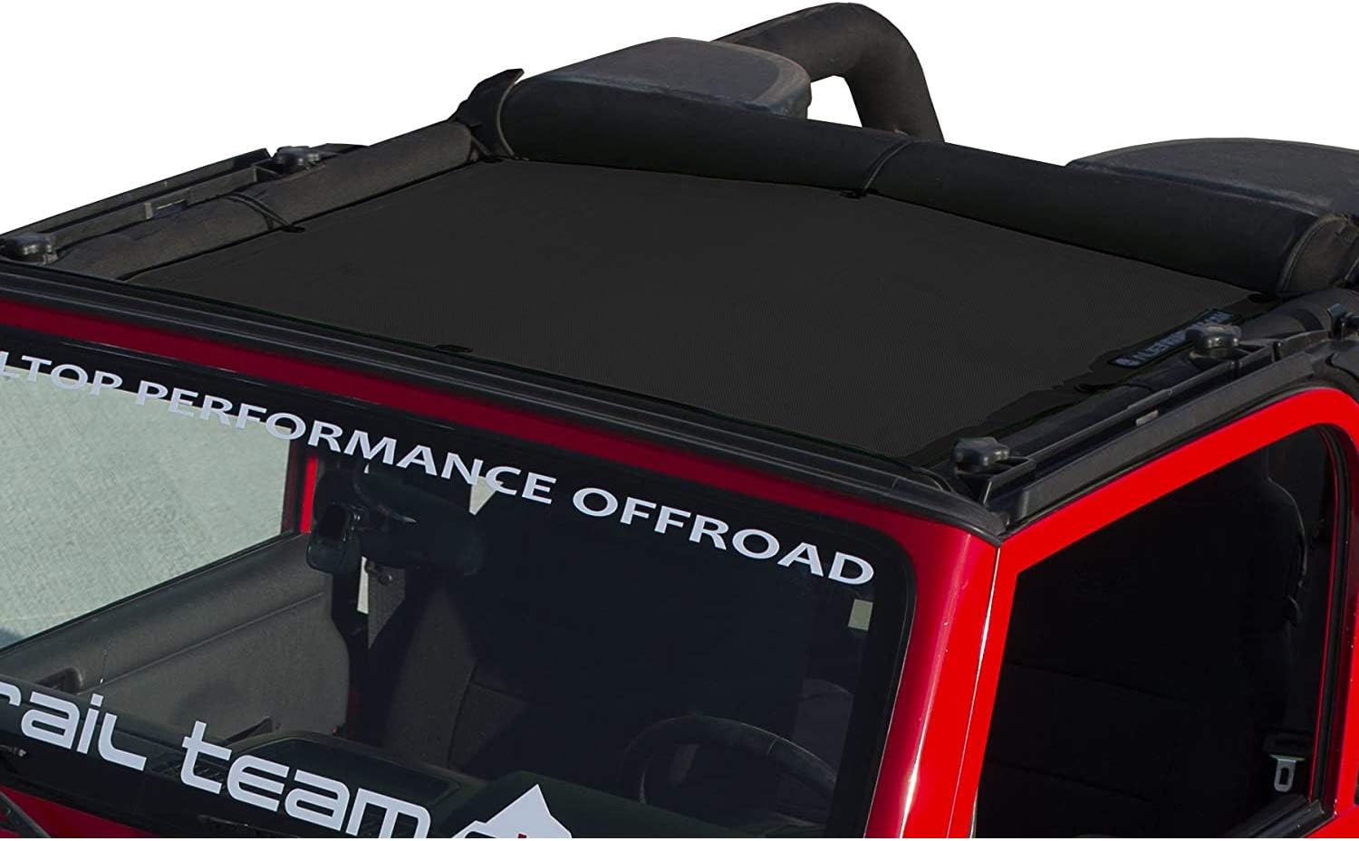 ALIEN SUNSHADE Jeep Wrangler TJ Black 19962006 Noise Front Sun Shade