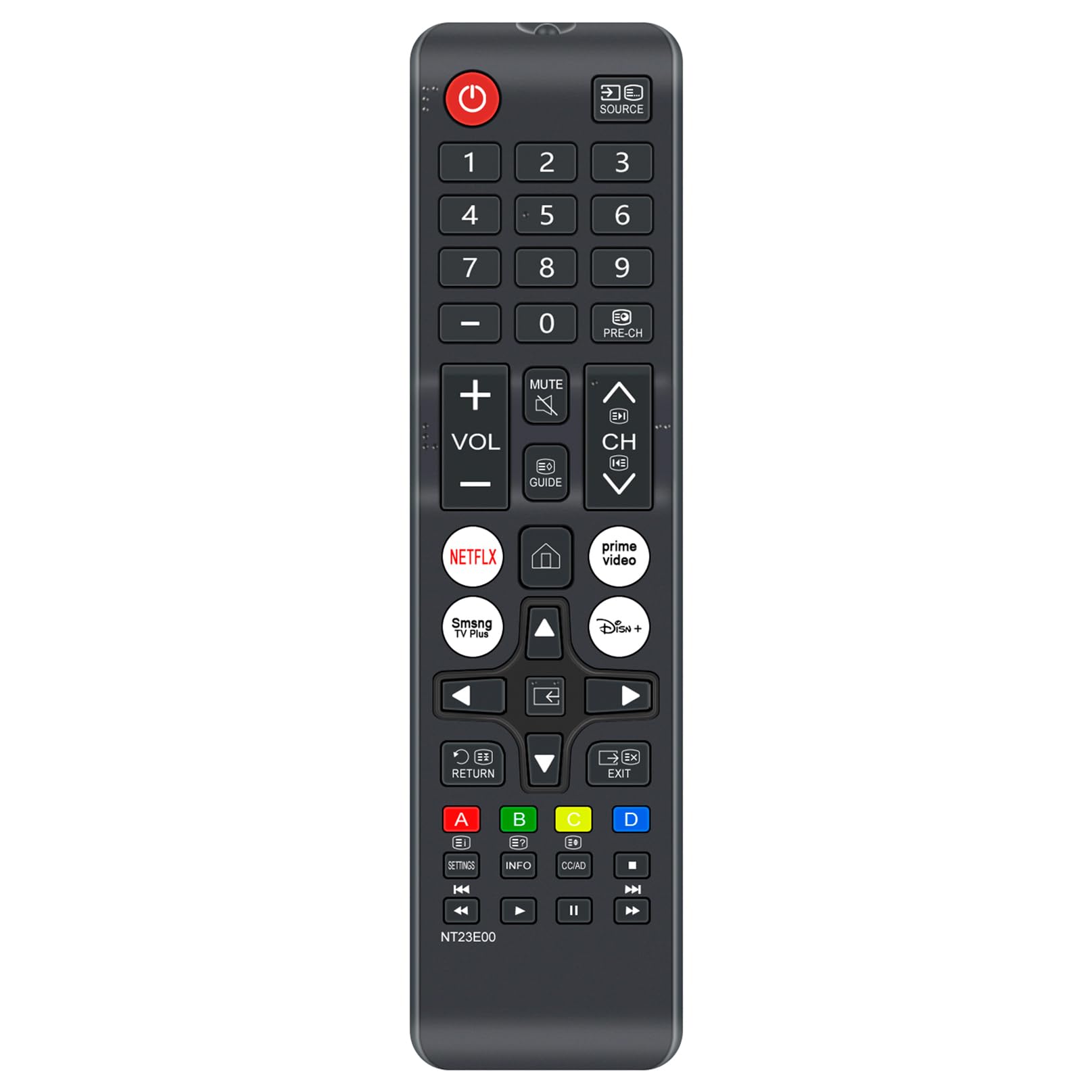 Photo 1 of Replacement NT23E00 Remote Control Commander Compatible with Tutu 32/42/43 Inch 1080P FHD Smart TV with Tizen OS TV 32Q1 / 42Q1 / 43Q1