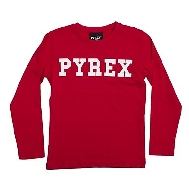 t shirt pyrex manica lunga
