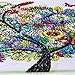 Special Shaped Diamond Art Kits Diamond Embroidery Paintings Wall Art Big Canvas Full Drill (12X12inch/30X30CM) (Summer Tree)