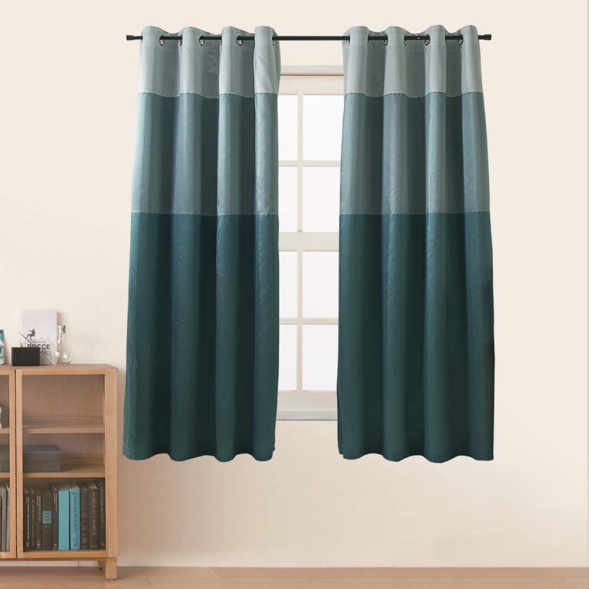 Amazon Com Jarl Home Three Color Elegant Blackout Curtains For
