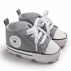 KKIIDDSS Unisex Baby Girls Boys Canvas High-top