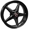 Race Star - 92 Drag Star Bracket Racer 18x5 5x4.50BC 2.00BS Gloss Black Wheel (92-850145B)