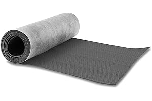 TroyStudio High Flexibility Mass Loaded Vinyl Sound Proof Barrier, 1 lb/sqft, 1 x 8 Feet MLV Insulation Sheet, Anti Vibration Deadening Soundproofing Material