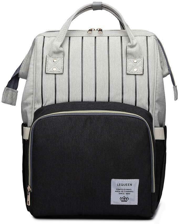 Gabz Multi-Pocket Water-Proof Diaper Bags | Colourful Nappy Storage Backpack for Moms & Dads with Shoulder Strap and Handle | Multiple Compartments Infant Accessories Organizer
