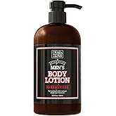 Dead Sea Collection Mens Sandalwood Hand & Body Lotion for All Skin Types - Moisturizing Body Lotion for Men with Pure Dead Sea Minerals - 16.9 Fl Oz