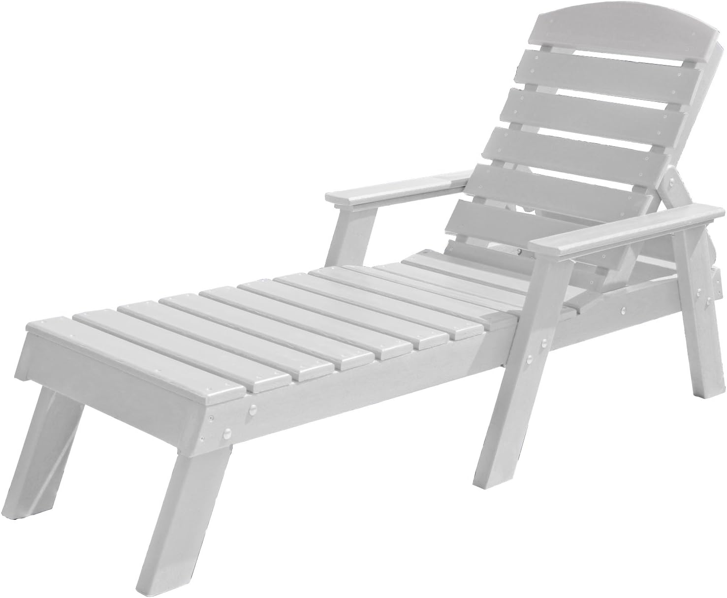 Amazon Com Frog Furnishings Pensacola Chaise Lounge White