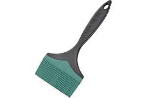 TUYOTUE Large Silicone Basting Pastry Brush - 3.95inch Extra Wide Silicone Sauce Brush for Grilling,Heat Resistant Brushes Spread Oil Butter Sauce for Cooking Baking BBQ,Dishwasher Safe（Green 1）