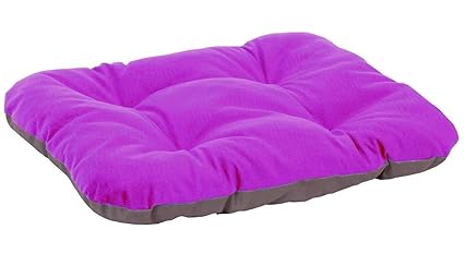 purple orthopedic dog bed