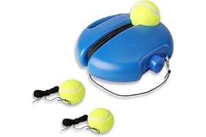 ZARSIO Solo Tennis Trainer Rebound Ball with String Portable Tennis Equipment for Self Tennis Training Kit with 3 String Ball