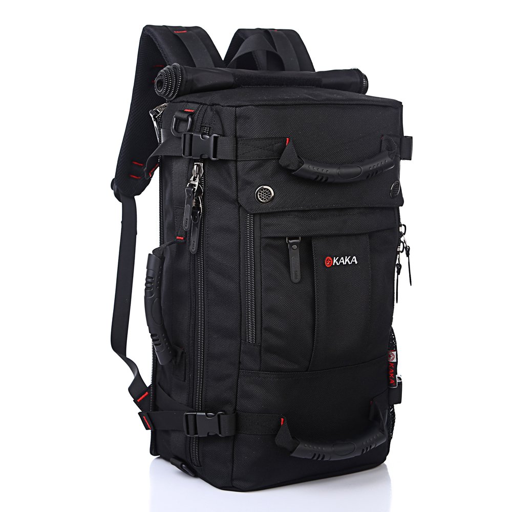 KAKA Classic Laptop Backpack for 17 Inch Laptops Black