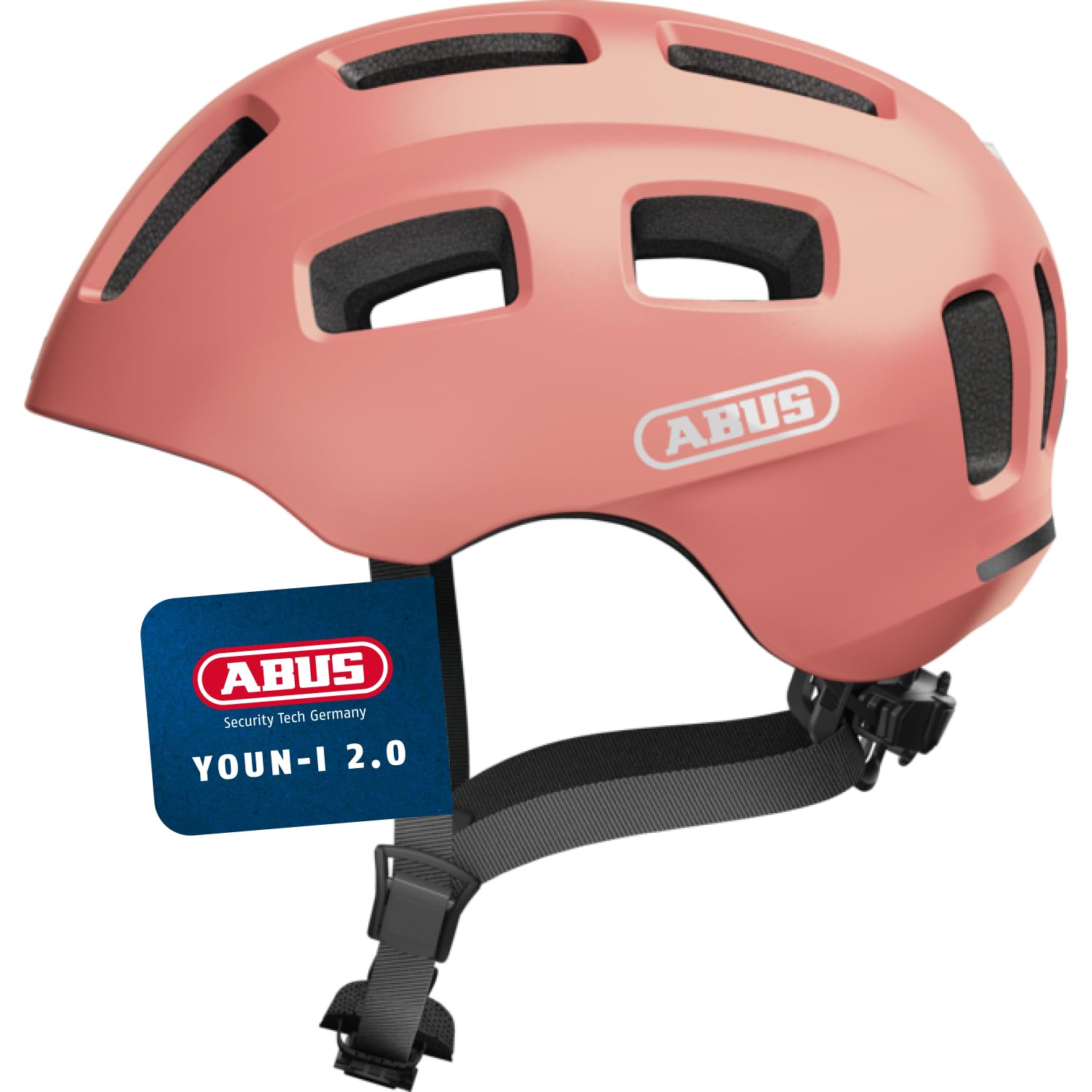 ABUS Unisex Jugend Youn-i 2.0 Fahrradhelm, rose gold, M (52-57 cm) EU