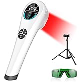 Zelvory Cold Laser Therapy Device – Dual Wavelength 4×808nm & 14×650nm Red Light Therapy Wand, Handheld Infrared Light Therapy for Humans & Pets, Red Light Therapy for Body, Joint, Back, Knee, Muscle