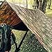 Aqua Quest Defender Tarp - 100% Waterproof Heavy Duty Nylon Bushcraft Survival Shelter - 13 x 10 ft Woodland Kit