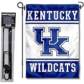 Kentucky Wildcats Garden Flag with Stand Holder