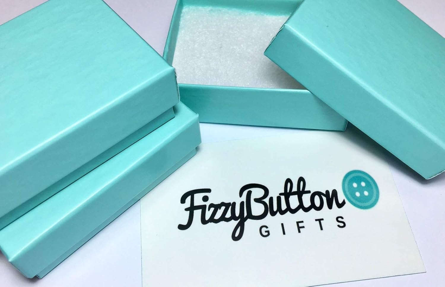 FizzyButton Gifts Yorkshire Terrier Puppy Dog Keyring Key Ring with Stainless Steel Yorkie Silhouette Charm and Turquoise Gift Box - Image 3