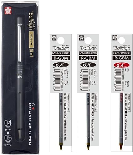 Amazon サクラクレパス 多機能ペン ボールサインプレミアム2 1 ブラック 替芯セットc Gb2m3004 P 49rc 文房具 オフィス用品 文房具 オフィス用品
