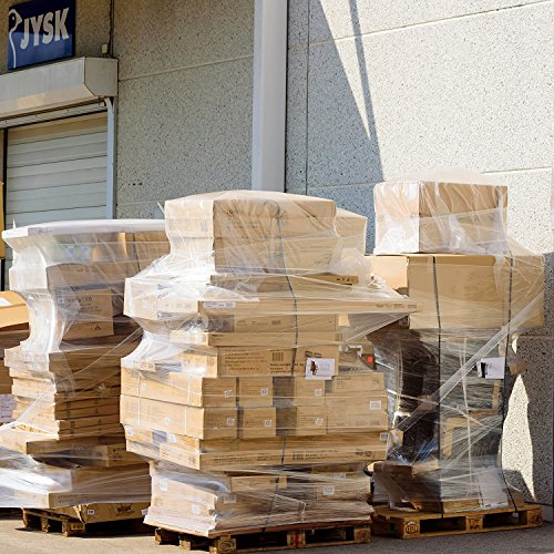 14.5" x 1450' - 8.6 Micron Thick Wrap - Premium Polyethylene Standard Bundling Cast Stretch Wrap By TotalPack Pre-Stretched Plastic Film Wrap - Industrial Strength Technology Packaging Supplies 2 Pack