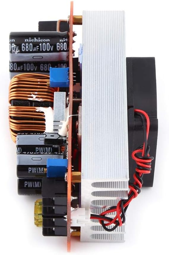 YWBL-WH Boost Converter Module 1500W 30A DC-DC Boost Converter Step-up Power Supply Module 10-60V In 12-90V - Image 4
