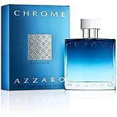 Azzaro Chrome Eau de Parfum - Fresh Aquatic Mens Cologne - Fougère, Aromatic & Woody Fragrance - Citrus Notes of Green Mandarin - Lasting Wear - Classic Clean Scent - Luxury Perfumes for Men