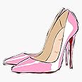 High Heels Vinyl Waterproof Sticker Decal Car Laptop Wall Window Bumper Sticker 5"