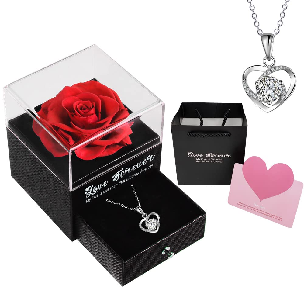 Mothers Day Rose Gifts for Mum,Birthday Gifts for Her Women Wife Girlfriend Anniversary