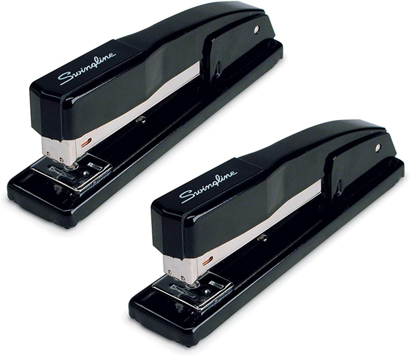 Swingline Stapler, Commercial Desktop Staplers, 20 Sheet Capacity, Portable, Durable Metal Desktop Stapler for Home Office Supplies, Classroom or Desktop Accessories, Black, 2 Pack (44401AZ) : Office Products