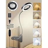 ReinHoo 10X Magnifying Glass with Light,5 Colors+10 Brightness Reading Lamp,58 LED Magnifier with Light,750 Lumen Lighted Mag