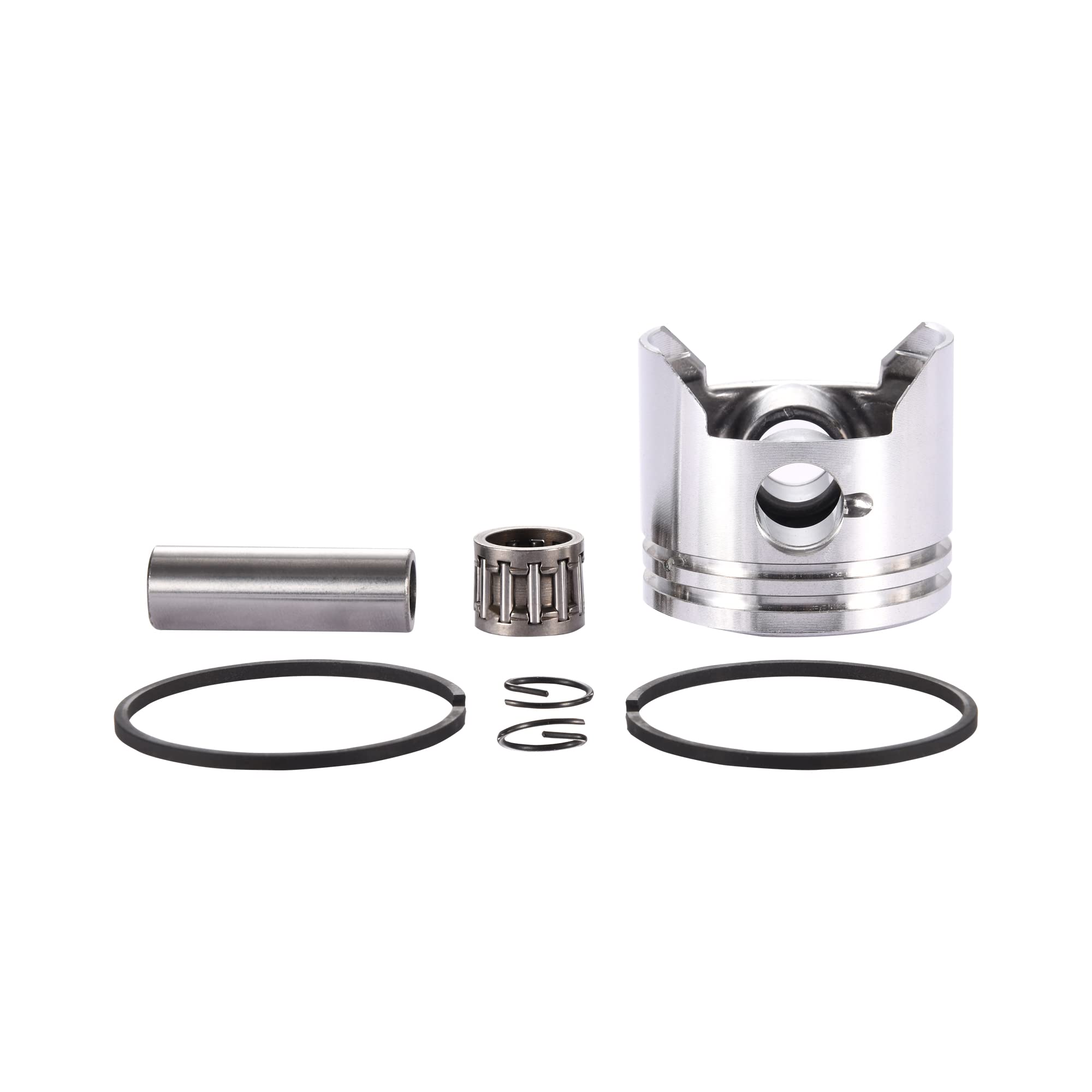 GOOFIT 44mm Piston Assembly Kit Replacement For 2 stroke 49cc 44-6 Pocket Bike