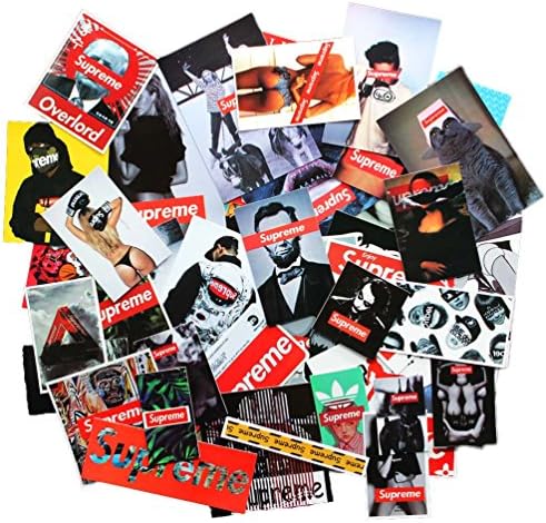 Fashion Laptop Stickers Waterproof Skateboard Pad Macbook Car Snowboard Bicycle Luggage Decor (57 PCS)