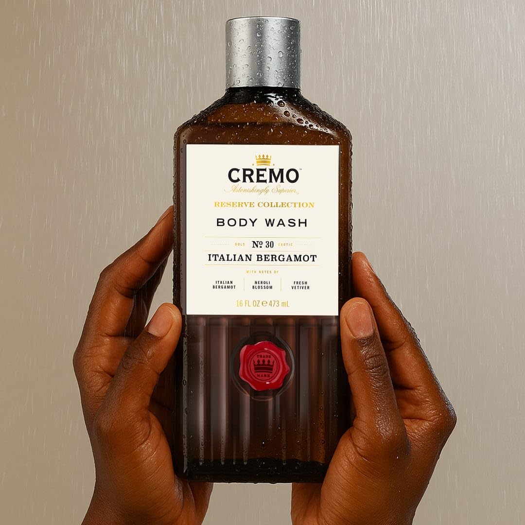 CREMO RESERVE COLLECTION BODY WASH - DUSCHGEL - ITALIAN BERGAMOT - LUXUSDUFT - 473ml 6