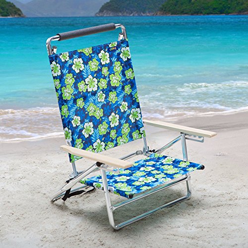 Copa 5 Position Lay Flat Aluminum Beach Chair Hibiscus Buy Online In Antigua And Barbuda At Antigua Desertcart Com Productid 14655738