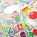 60 Different Sheets 1500+ Novelty 3D Puffy Bulk Stickers , Perfect for Kids Craft Scrapbooking Class Girl Boy Birthday Gift Toddlers-Including Animals, Stars, Fish, Transportations,Flowers,Sports and