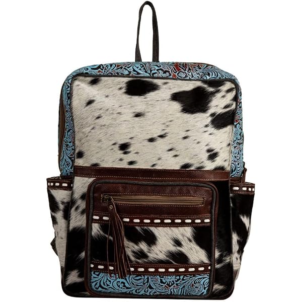 Amazon.com | Myra Bag Cowhide Backpack S-1169 | Casual Daypacks display picture 3