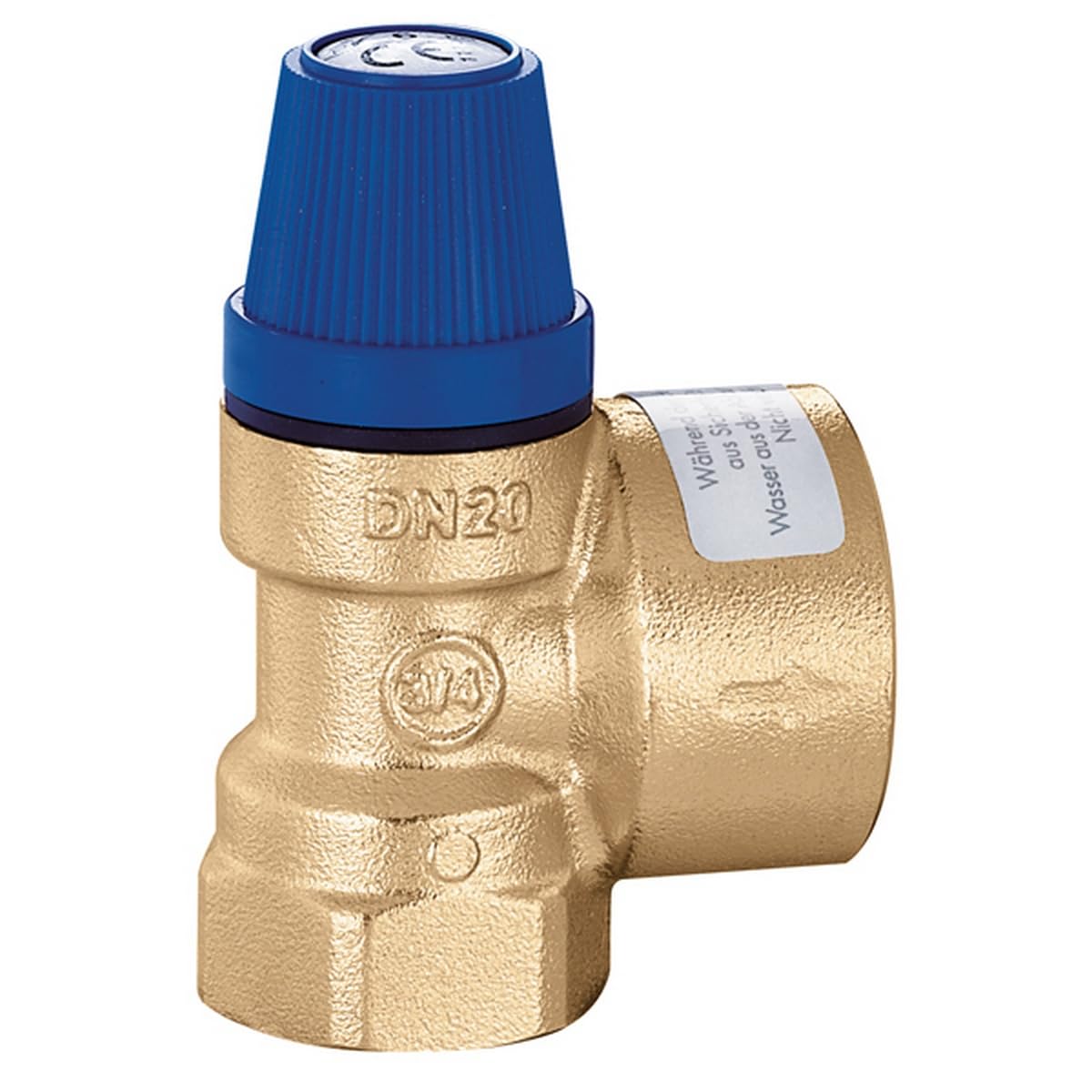 Caleffi Safety Valve for Sanitary Systems 3/4 Inch x 4 Bar, 531540